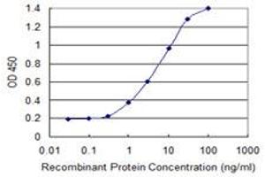 Detection limit for recombinant GST tagged APCS is 0. (APCS antibody  (AA 117-223))