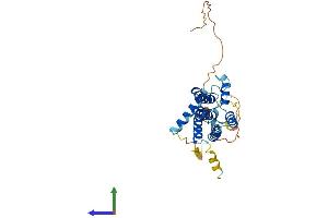 AlphaFold protein structure predicition of Human Recombinant PLPP6 Protein, UniprotID Q8IY26 (PPAPDC2 Protein (AA 1-295) (His tag))