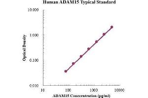 ELISA image for ADAM Metallopeptidase Domain 15 (ADAM15) ELISA Kit (ABIN3199195)