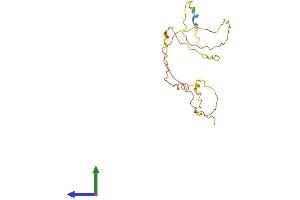 AlphaFold protein structure predicition of Human Recombinant C20orf203 Protein, UniprotID Q8NBC4 (C20orf203 Protein (AA 1-194) (His tag))