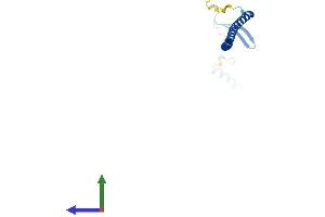 AlphaFold protein structure predicition of Human Recombinant STMN3 Protein, UniprotID Q9NZ72 (Stathmin 3 Protein (STMN3) (AA 1-180) (His tag))