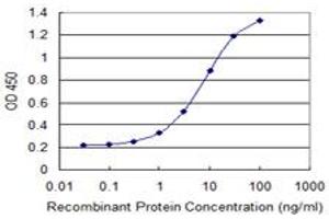 Detection limit for recombinant GST tagged SPTLC1 is 0. (SPTLC1 antibody  (AA 43-143))
