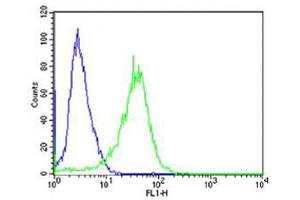 Flow Cytometry (FACS) image for anti-Proprotein Convertase Subtilisin/kexin Type 9 (PCSK9) (AA 153-183), (N-Term) antibody (ABIN652320)