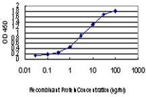 ELISA image for anti-Forkhead Box A2 (FOXA2) (AA 363-458) antibody (ABIN598744) (FOXA2 antibody  (AA 363-458))