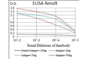 ELISA image for anti-Protein tyrosine Phosphatase, Receptor Type, C (PTPRC) (AA 928-989) antibody (ABIN5542495)