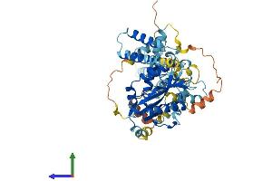 Protein Structure (PS) image for Tigger Transposable Element Derived 6 (TIGD6) (AA 1-521) protein (His tag) (ABIN7544438)