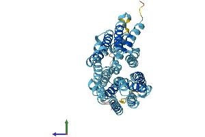 AlphaFold protein structure predicition of Human Recombinant SLC37A4 Protein, UniprotID O43826