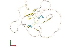 AlphaFold protein structure predicition of Human Recombinant FAM222A Protein, UniprotID Q5U5X8 (FAM222A Protein (AA 1-452) (His tag))