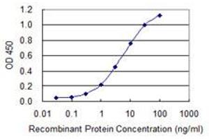 Detection limit for recombinant GST tagged EPSTI1 is 0. (EPSTI1 antibody  (AA 1-100))