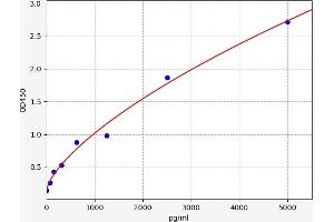 Typical standard curve (ABCA13 ELISA Kit)