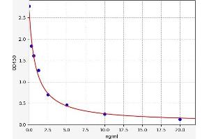 Typical standard curve (NT5C3L ELISA Kit)