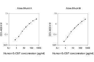 ELISA image for Colony Stimulating Factor 3 (Granulocyte) (CSF3) ELISA Kit (ABIN624983) (G-CSF ELISA Kit)