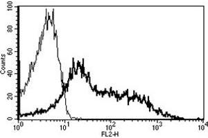 Flow Cytometry (FACS) image for anti-Selectin L (SELL) antibody (PE) (ABIN1106502) (L-Selectin antibody  (PE))