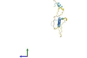 AlphaFold protein structure predicition of Human Recombinant IER3 Protein, UniprotID P46695
