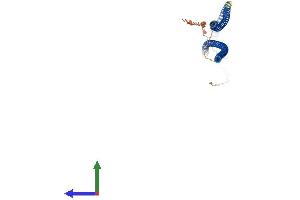 AlphaFold protein structure predicition of Mouse Recombinant Krt34 Protein, UniprotID Q9D646 (Keratin 34 Protein (KRT34) (AA 1-392) (His tag))