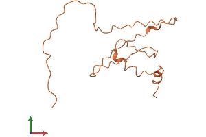 AlphaFold protein structure predicition of Human Recombinant FBXL19-AS1 Protein, UniprotID Q494R0 (FBXL19-AS1 Protein (AA 1-122) (His tag))