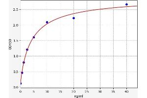 Typical standard curve (PDXP ELISA Kit)