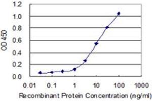 Detection limit for recombinant GST tagged CPA2 is 0. (Carboxypeptidase A2 antibody  (AA 117-206))