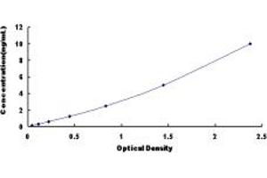 Typical standard curve (QDPR ELISA Kit)