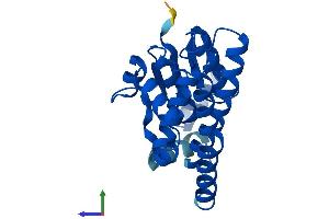 Protein Structure (PS) image for Glutathione S-Transferase alpha 1 (GSTA1) (AA 1-223) protein (His tag) (ABIN7562863)