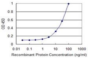 Detection limit for recombinant GST tagged FH is 0. (FH antibody  (AA 33-510))