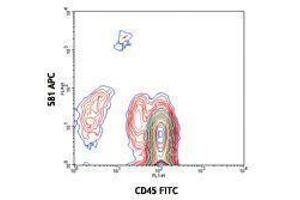 Flow Cytometry (FACS) image for anti-CD34 (CD34) antibody (APC) (ABIN2658628) (CD34 antibody  (APC))