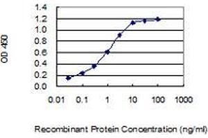 Detection limit for recombinant GST tagged RSHL1 is 0. (RSPH6A antibody  (AA 21-113))