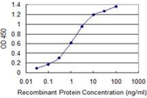 Detection limit for recombinant GST tagged ULK2 is 0. (ULK2 antibody  (AA 743-843))