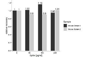 The Mouse HMGB-1 (High Mobility Group Protein B1)  ELISA Kitwas tested for Spiking and Recovery. (HMGB1 ELISA Kit)