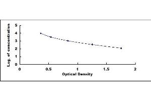 Typical standard curve (CTX-I ELISA Kit)