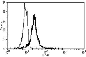 Flow Cytometry (FACS) image for anti-Thrombomodulin (THBD) antibody (ABIN1105877) (Thrombomodulin antibody)