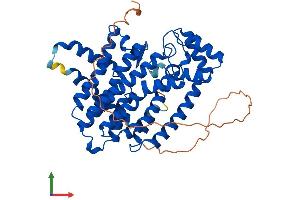 Protein Structure (PS) image for Farnesyl Diphosphate Synthase (FDPS) (AA 1-419) protein (His tag) (ABIN7547733)