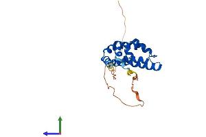 AlphaFold protein structure predicition of Human Recombinant RGS17 Protein, UniprotID Q9UGC6 (RGS17 Protein (AA 1-210) (His tag))