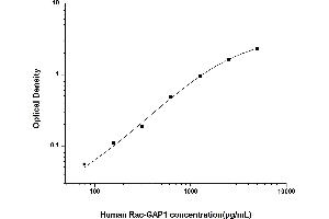 Typical standard curve (RACGAP1 ELISA Kit)