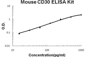Mouse CD30 PicoKine ELISA Kit standard curve (TNFRSF8 ELISA Kit)