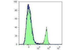 Flow Cytometry (FACS) image for anti-CD4 (CD4) antibody (APC-Cy7) (ABIN2660690) (CD4 antibody  (APC-Cy7))