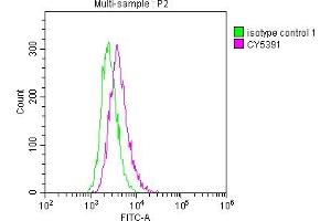 Flow Cytometry (FACS) image for anti-Intercellular Adhesion Molecule 1 (ICAM1) antibody (ABIN7127559)