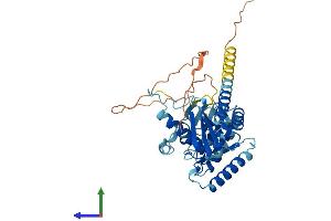 Protein Structure (PS) image for Ras-Related GTP Binding D (RRAGD) (AA 1-400) protein (His tag) (ABIN7551528)