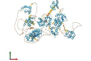 AlphaFold protein structure predicition of Human Recombinant EFCAB6 Protein, UniprotID Q5THR3