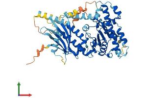 Protein Structure (PS) image for Chromosome 9 Open Reading Frame 72 (C9ORF72) (AA 1-481) protein (His tag) (ABIN7553324)