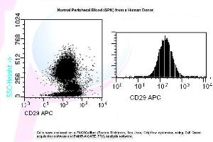 Image no. 1 for anti-Integrin beta 1 (ITGB1) antibody (APC) (ABIN1112107) (ITGB1 antibody  (APC))