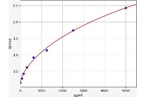 Typical standard curve (ILK ELISA Kit)