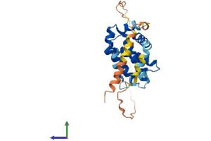 Protein Structure (PS) image for BCL2-Like 1 (BCL2L1) (AA 1-233) protein (His tag) (ABIN7552565)