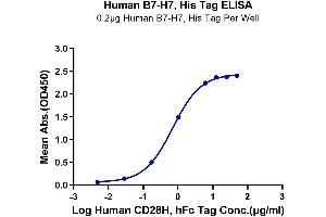 ELISA image for HERV-H LTR-Associating 2 (HHLA2) (AA 23-344) protein (His tag) (ABIN7273956)