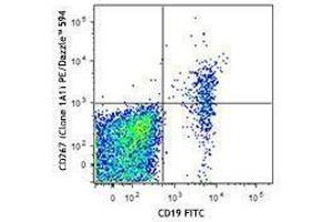 Flow Cytometry (FACS) image for anti-Tumor Necrosis Factor Receptor Superfamily, Member 13B (TNFRSF13B) antibody (PE/Dazzle™ 594) (ABIN2659696) (TACI antibody  (PE/Dazzle™ 594))