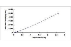 Typical standard curve (LIPC ELISA Kit)