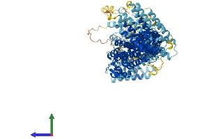 AlphaFold protein structure predicition of Human Recombinant GEMIN4 Protein, UniprotID P57678 (GEMIN4 Protein (AA 1-1058) (His tag))