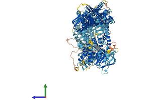 AlphaFold protein structure predicition of Human Recombinant ABCC10 Protein, UniprotID Q5T3U5 (ABCC10 Protein (AA 1-1492) (His tag))