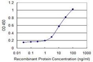 Detection limit for recombinant GST tagged CFC1 is 0. (CFC1 antibody  (AA 27-93))