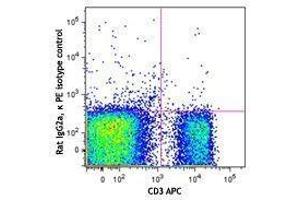 Flow Cytometry (FACS) image for anti-CD6 (CD6) antibody (PE) (ABIN2662667) (CD6 antibody  (PE))